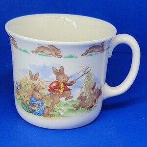 Royal Doulton Bunnykins Hay Making Collectible Cup